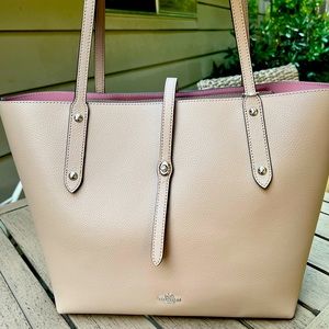 Coach Market Tote NWT Stone/Dusty Rose